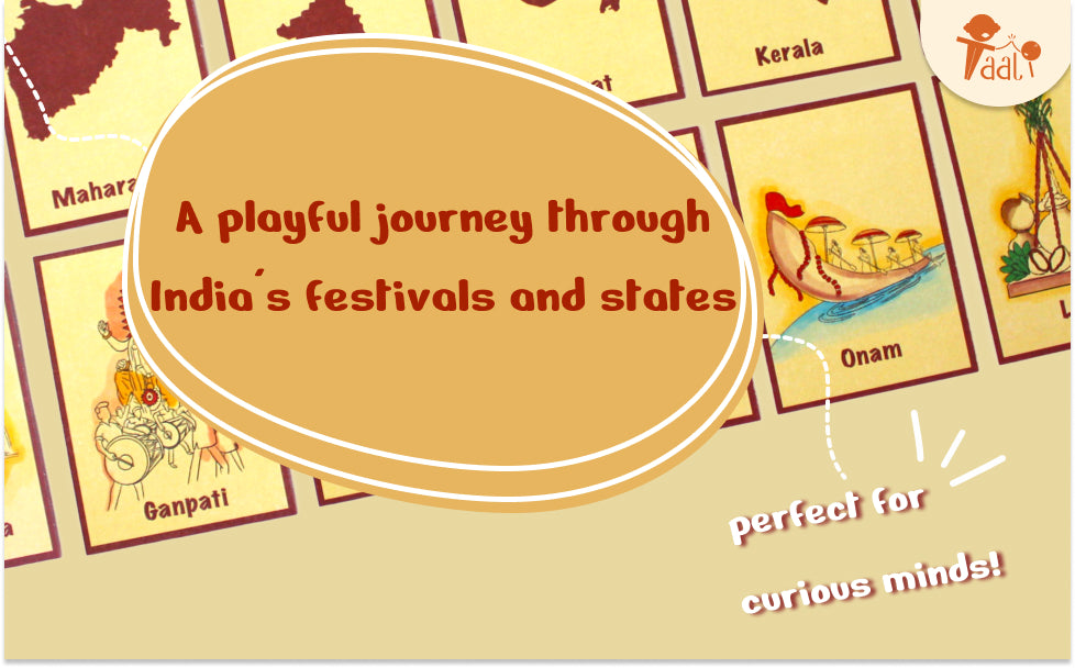 Taali Toys Apna Tyohar Card Game Educational card game about India's festivals and states.