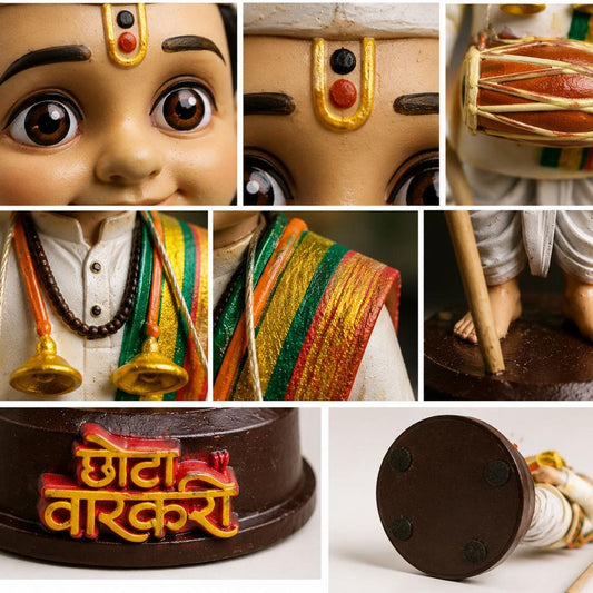 Chhota Varkari Small Idol - 5 inches