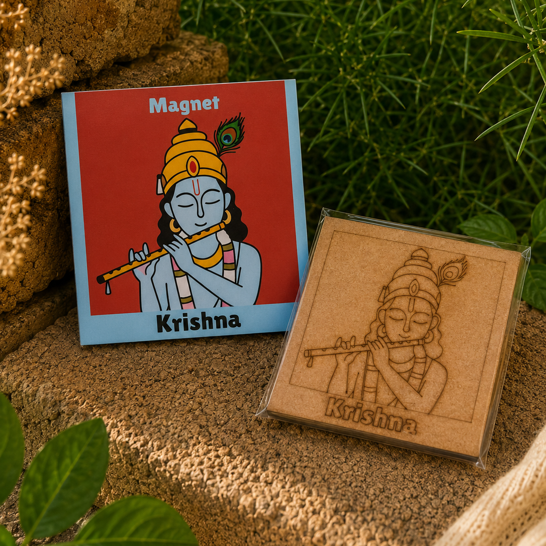 Dashavatar DIY Fridge Magnets
