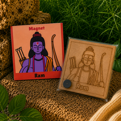 Dashavatar DIY Fridge Magnets