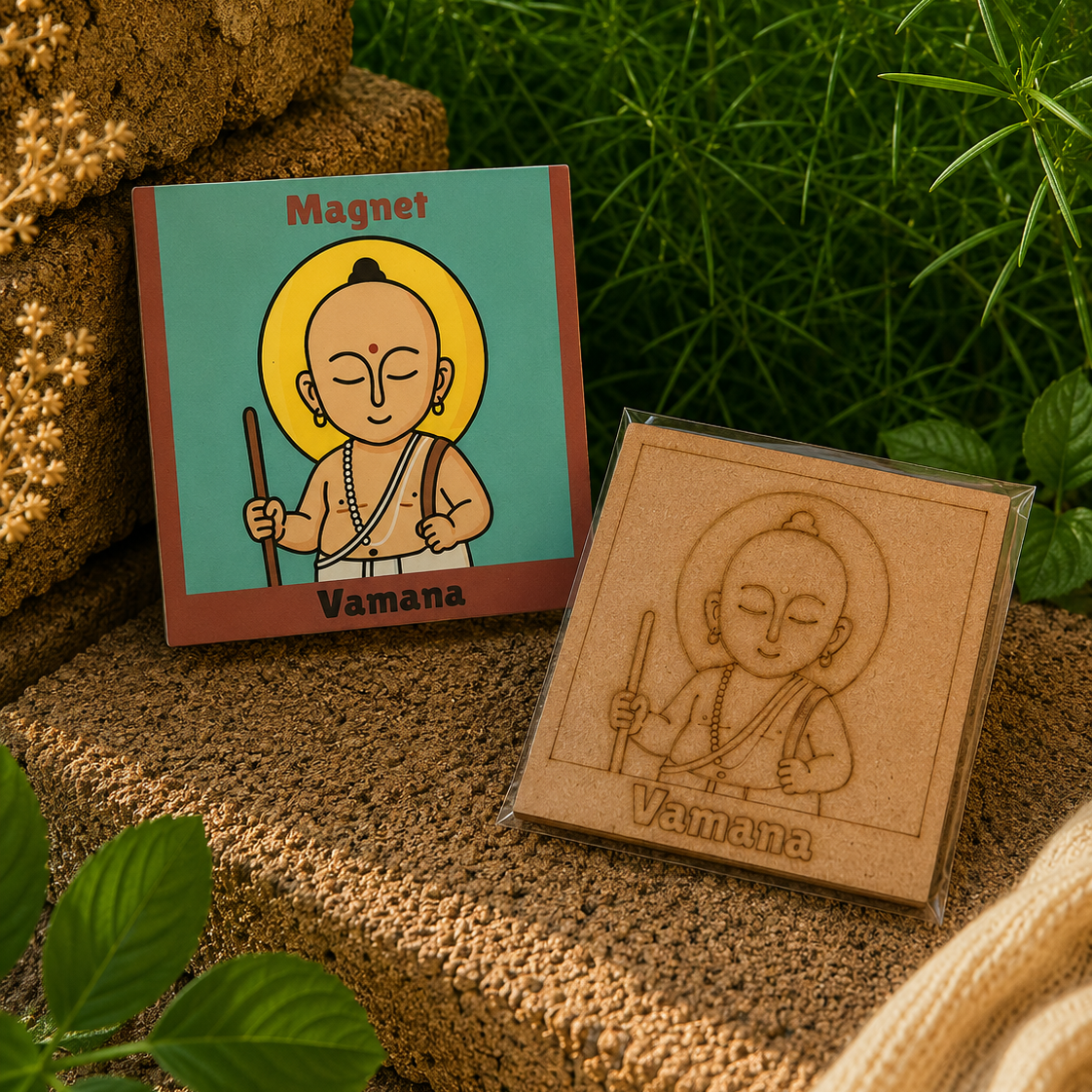 Dashavatar DIY Fridge Magnets