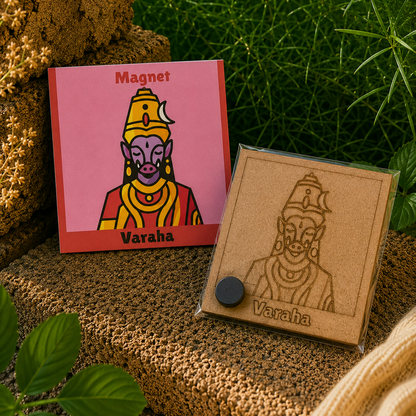 Dashavatar DIY Fridge Magnets