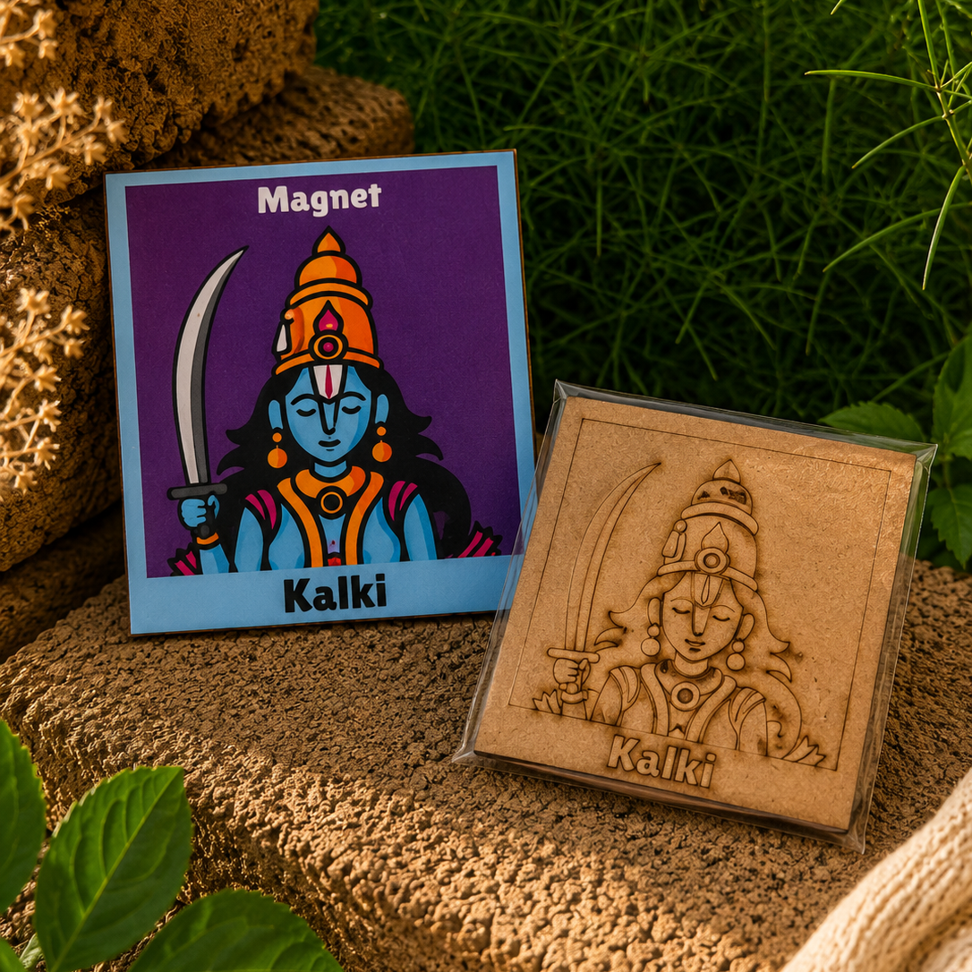 Dashavatar DIY Fridge Magnets
