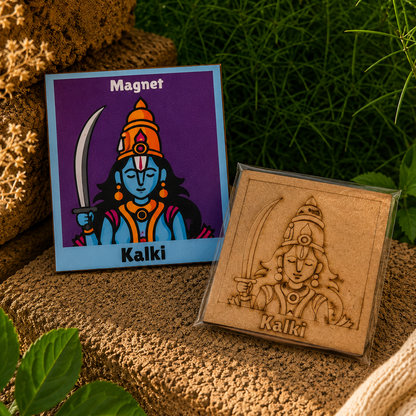 Dashavatar DIY Fridge Magnets